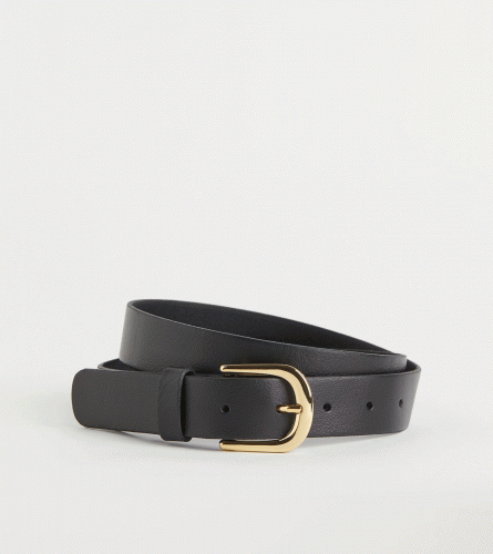 Leather belt
