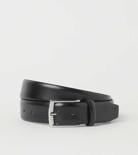 Leather belt