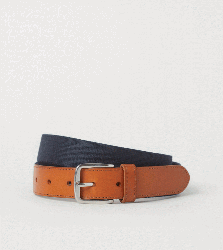 Leather belt