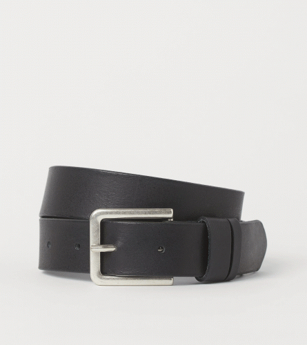 Leather belt