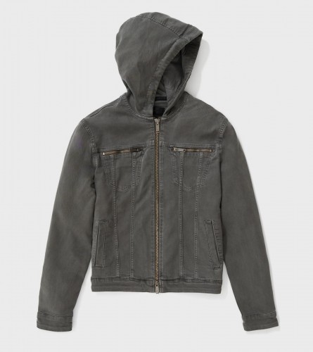 Hooded Trucker Jacket Shark